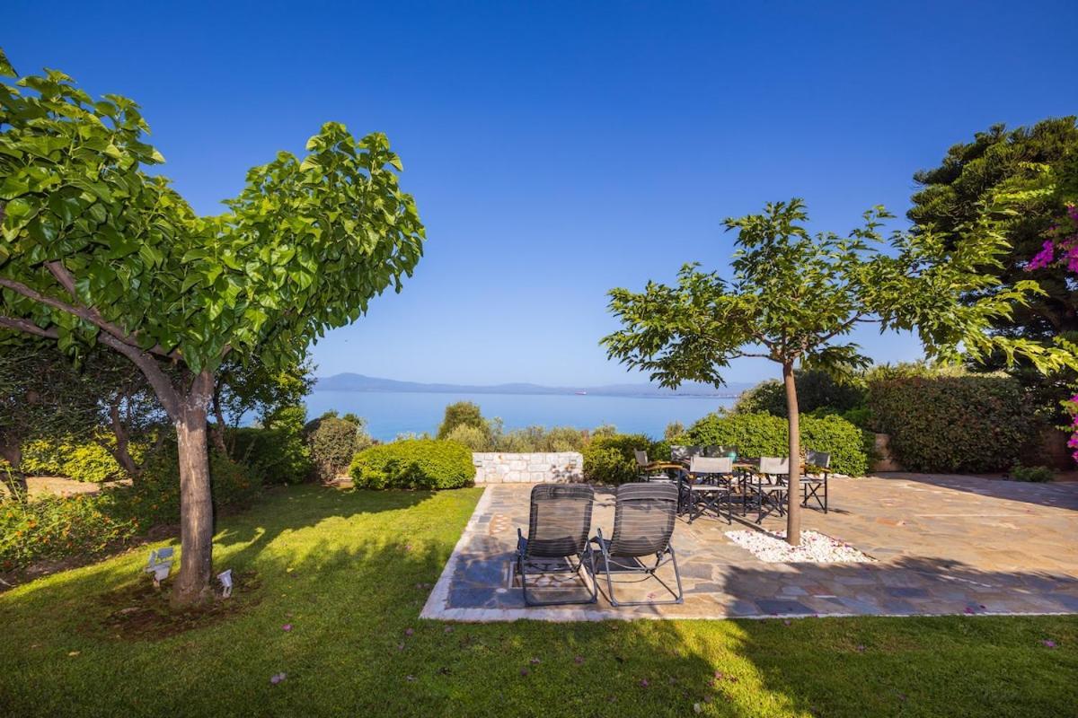 Messinian Blue Seaside Villa Kalamata Dış mekan fotoğraf